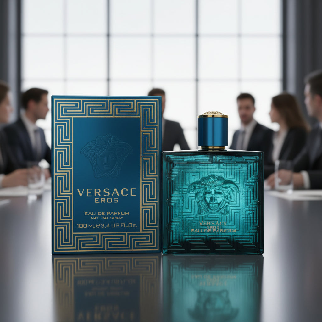 Versace Eros by Versace Eau De Parfum Spray 3.4 oz (Men)